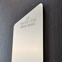 Aluminium natur Matt