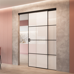 Maßgeschneiderte Schiebetür MONACO Loft-Stil