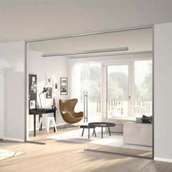 Maßgeschneiderte Schiebetür Mit Glaswand MONACO