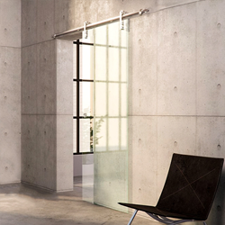 Maßgeschneiderte Schiebetüre aus Glas BAROK